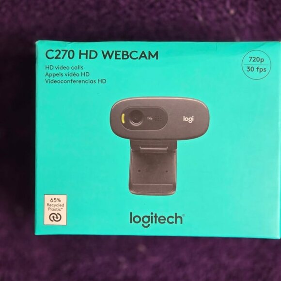 Logitech C270 HD Webcam - Picture 1 of 1